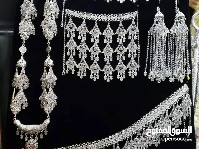 اكسسورات طقومات فضيه غمره تقليديه تراث سعودي
