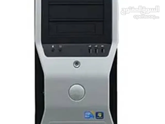 USED DESKTOP DELL PRECISION T5500 XEON 3.4GHZ 2*HDD600GB RAM24GB VGA2GB