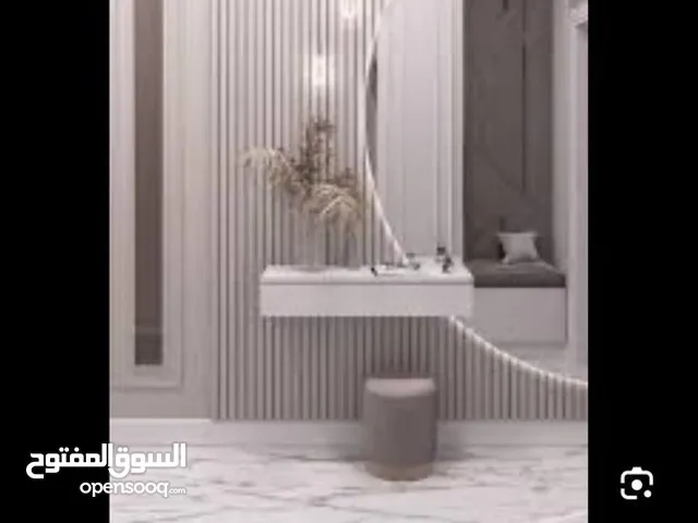 بيت للايجار ثلاث غرف وصالون ومطبخ وبالكونتين وحمام بنص السوق جبل النصر
