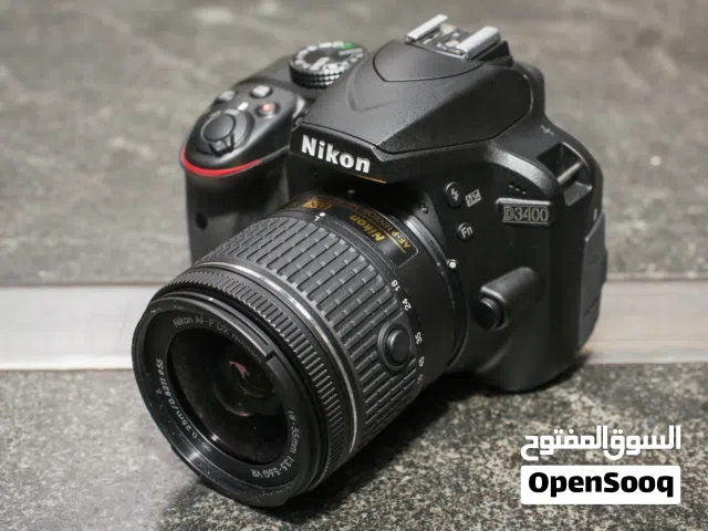 كاميرا NIKON D3400 نظيفة جداً للبيع