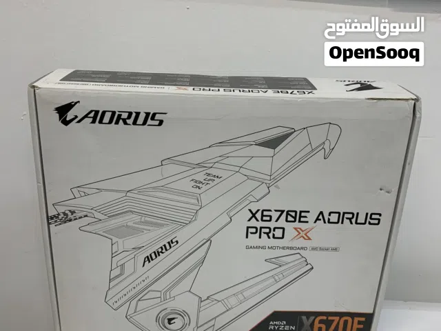 Motherbord. Gigabyte X670E AORUS PRO X.