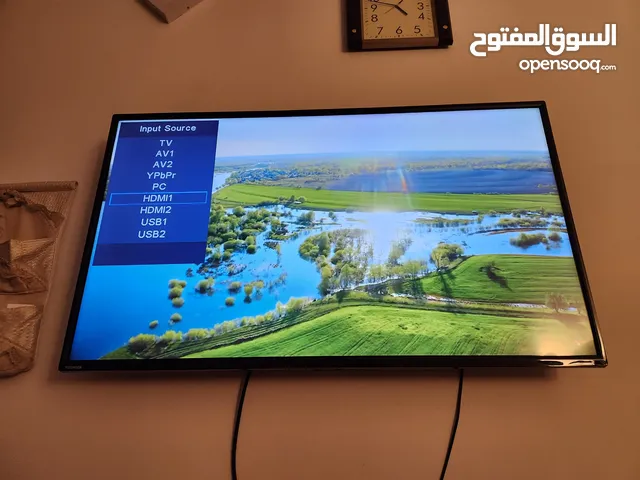 Toshiba LED 49 inches TV (NOT SMART) with remote and stand good condition high quality full HD mad