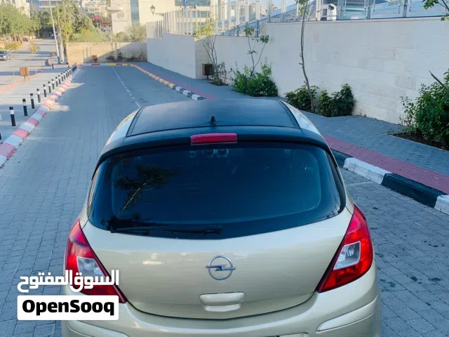 اوبل كورسا 2008 ترخيص تامين سنه افحص وين بدك رام الله وسط البلد للبيع فقط كاش وتنازل مباشرة