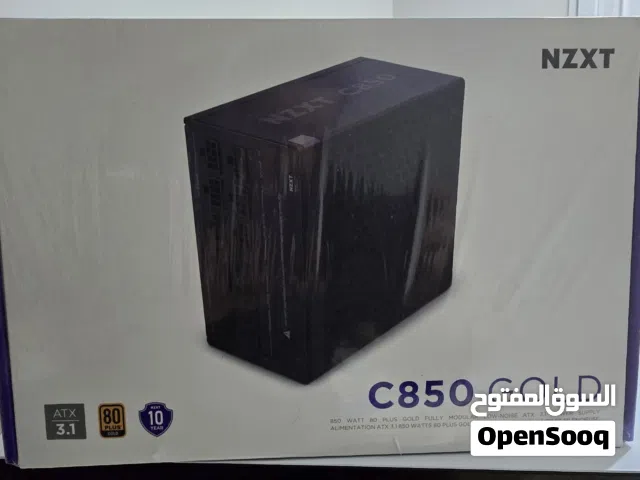 Nzxt c850 gold جديد