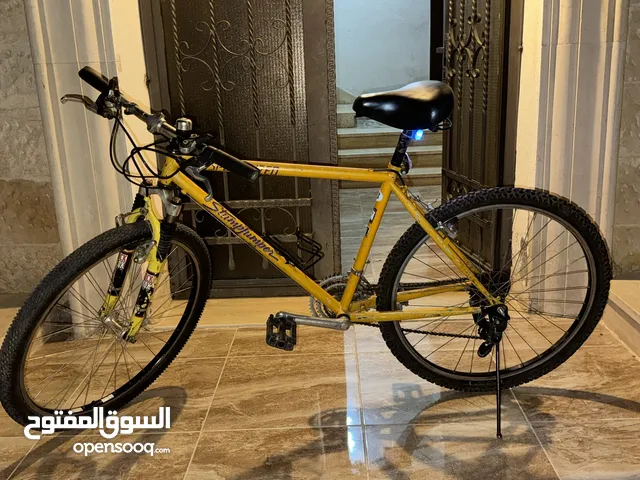 بسكليت ياباني جبلي specialized Rock كامل المنيوم سنوبرص أمامي غيار امامي غيار خلفي بريك امامي وخلفي