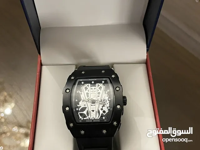 ساعة Olmeca رجالية – تصميم Richard Mille – شبه جديدة