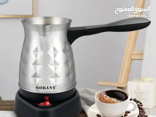 ماكينة صنع القهوة التركية الكهربائية من Sokany  ابريق غلاية لاتيه اسبريسو تركي