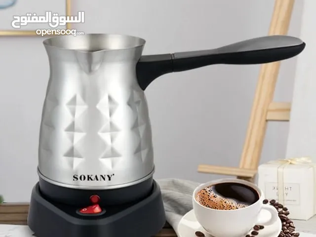 ماكينة صنع القهوة التركية الكهربائية من Sokany  ابريق غلاية لاتيه اسبريسو تركي