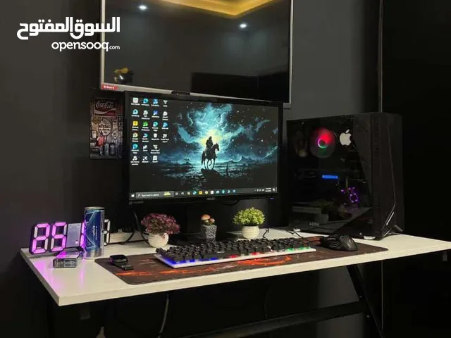 مكتب جيمنج مزود ب اضاءة RGB ملونه مع ريموت تحكم بسعر 38دينار شامل التوصيل لجميع المحافظات لحقوا عرض