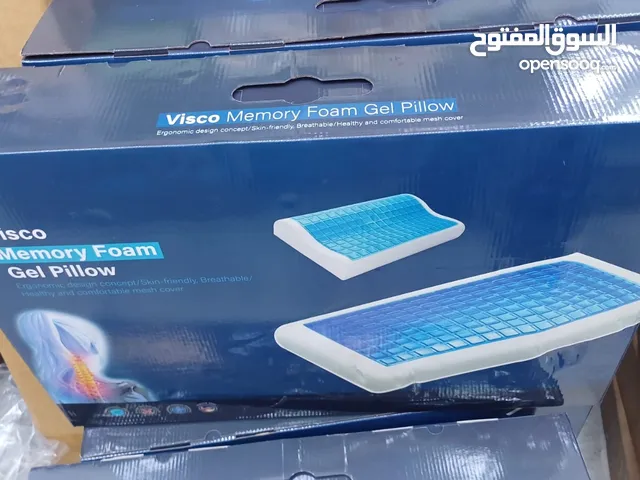 مخدات طبية الفوم من الجل المريح مثالية لالم الرقبة أثناء النوم علي المخدات العادية المتعبة