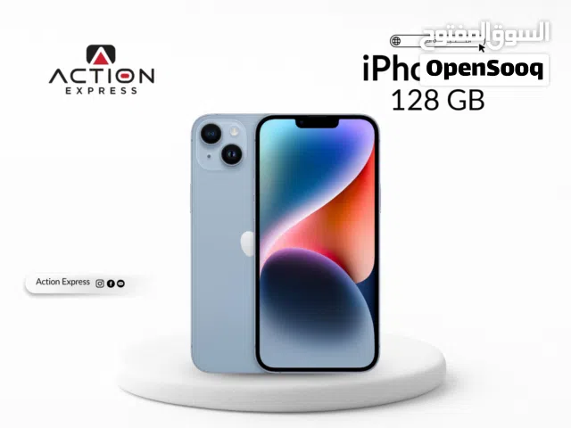 IPHONE 14 ( 128GB ) NEW // ايفون 14 ذاكره 128 جيجا الجديد كليا
