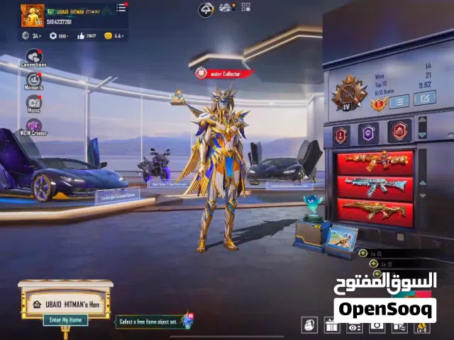 MD'S STORE/PUBG ACC/F2F POSSIBLE/LOBBY MEET/ 2.5% Par day RENT POSSIBLE/ Original price 70k QAR..