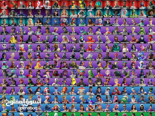 حساب فورت نايت شخصي كامل معلومات قوي