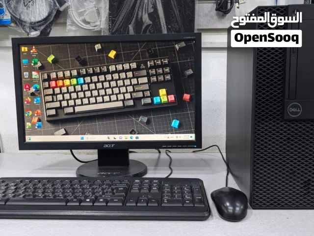 Dell Core i5 9th Gen PC With Monitor RAM 8GB SSD 256GB 35x Fast WIN 11 & MS Office Ready