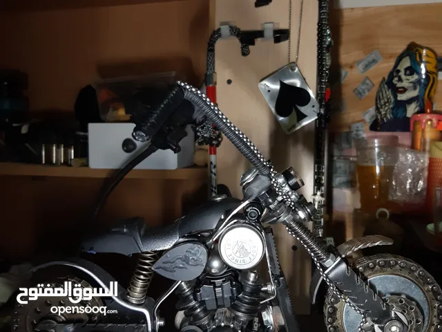 مجسم دراجة لايوجد منها سوا قطعة واحدة في العالم