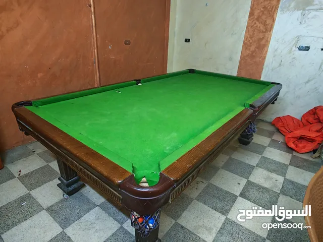 طاولة بلياردو أصلية 8 قدم – سطح رخام (Slate)