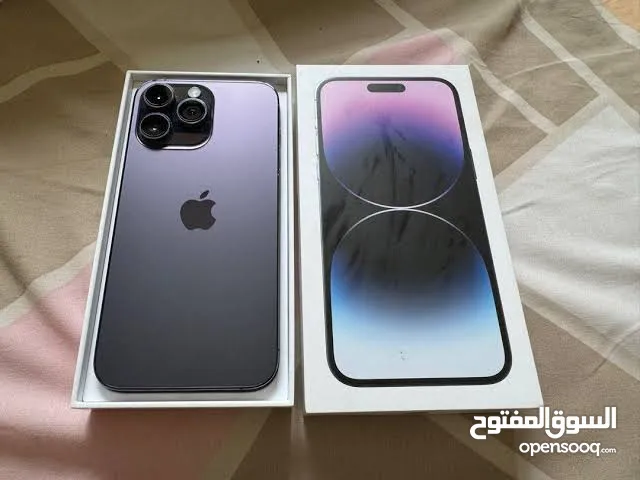 iPhone 14 Pro Max, 128gb Deep Purple Arabic