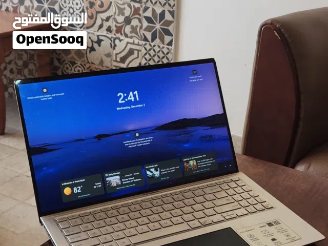 ASUS zenbook 15  4K screen  لابتوب ب مواصفات رهيبة