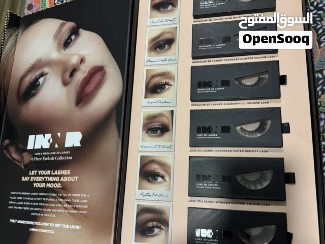 INNR Luxe & Megaluxe 3D Lashes – 6 Piece Eyelash Collection