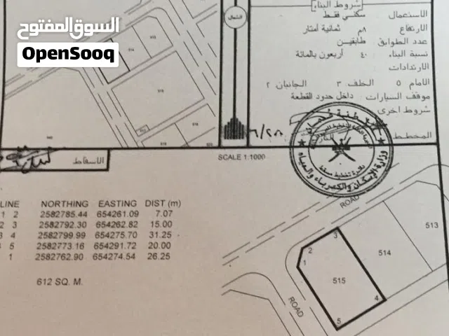 Residential Land for Sale in Muscat Amerat