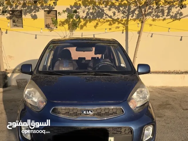 للبيع في مدينة أريحا: كيا مورنينغ اوتوماتيك 2015 – فل أوبشن لون أزرق ملكي