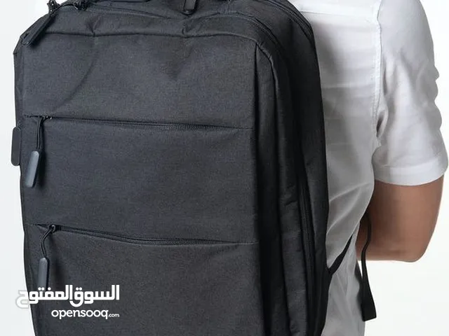S004 15.6" inch Business Laptop Backpack -Black شنتة ضهر لابتوب حقيبة