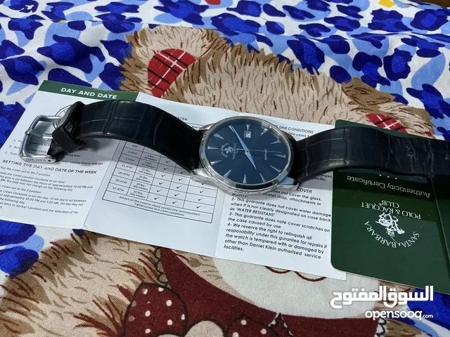ساهة رجالية مش شركة polo club الامريكية اصلية بحالة ممتازة