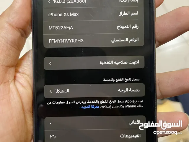 Apple iPhone XS Max 64 GB in Dhi Qar
