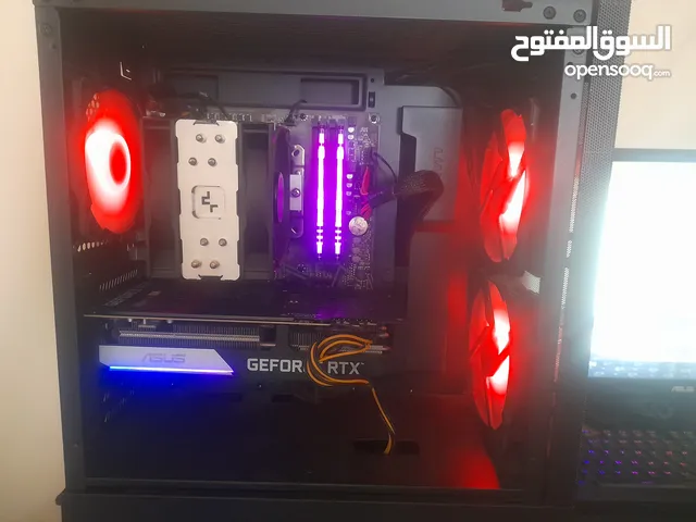 تجميعة بكرت asus 3070  جبار .   490 د