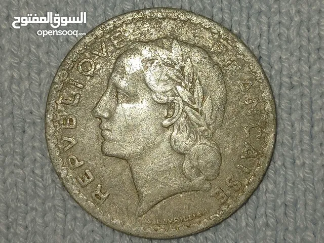 قطعة نقدية 5 فرنك فرنسي 1946