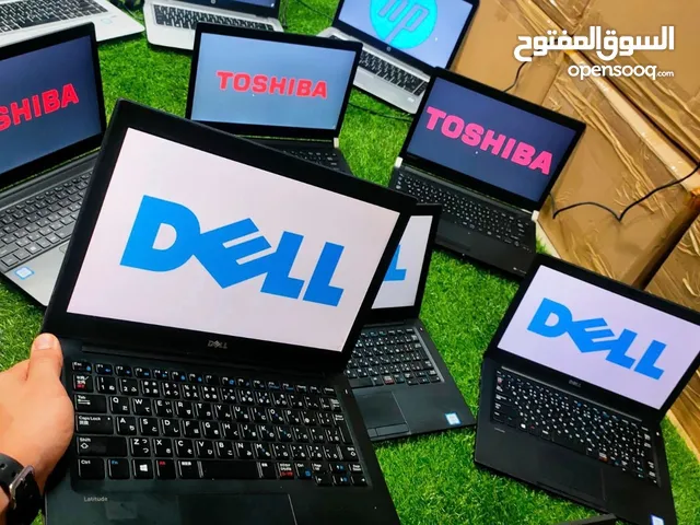 لابتوبات مستخدمة قليل جداً (نظافة عالية) + 9 مكافائات + توصيل مجاني!!