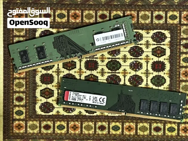 8gb ddr4 + 4gb ddr4 + 4gb ddr3L (اقرأ الوصف)