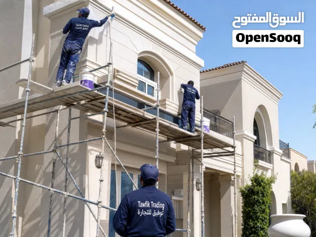 أعمال البلستر- الأصباغ- الدهانات والعزل- تشطيبات وديكورات-تأسيس كهرباء فلل ومباني وأنظمة سمارت هوم