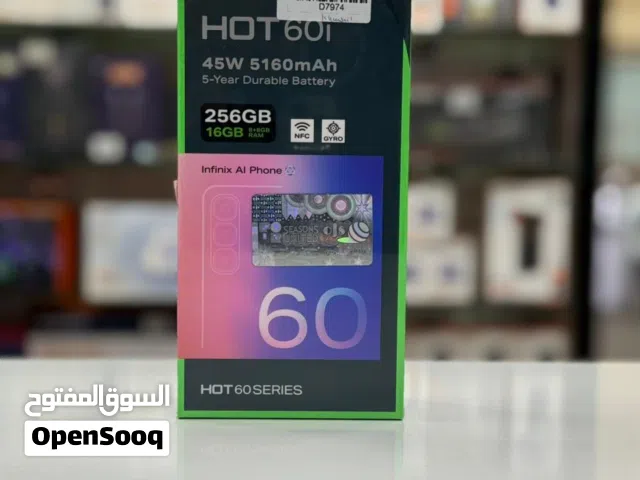 Infinix Hot 60i 256GB in Muscat / Brand New