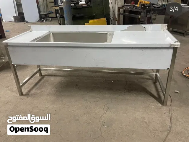 مجلى ستانلس غذائي حوض واحد