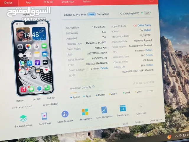 Apple iPhone 13 Pro Max 256 GB in Aqaba