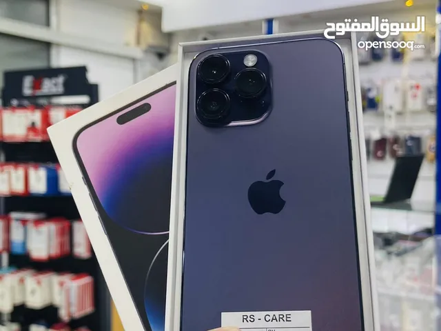 iPhone 14 Pro Max, 256gb Deep Purple Arabic