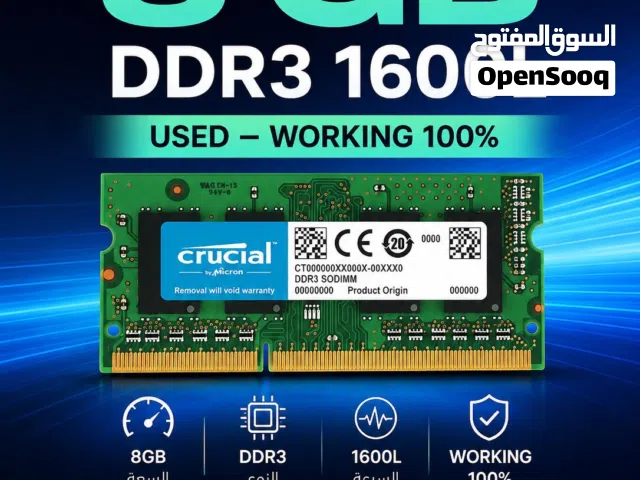 Ram laptop DDR3 8GB