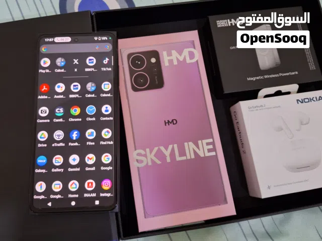 HMD Skyline ( Nokia) in excellent condition dual sim 12GB ,256GB