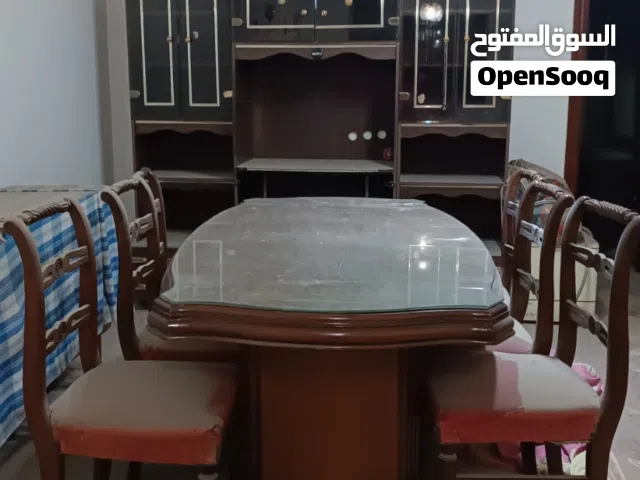 ترابيزة سفرة 6 افراد بالكراسي