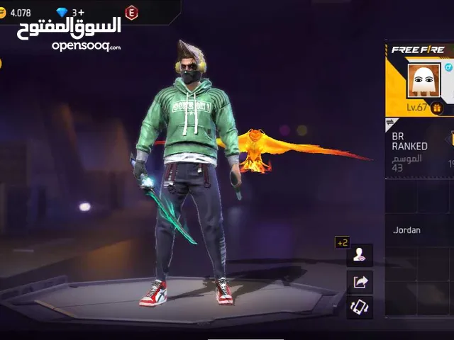 Free Fire Accounts and Characters for Sale in Zarqa