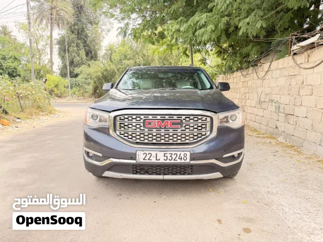 2019 جي إم سي اكاديا SLE