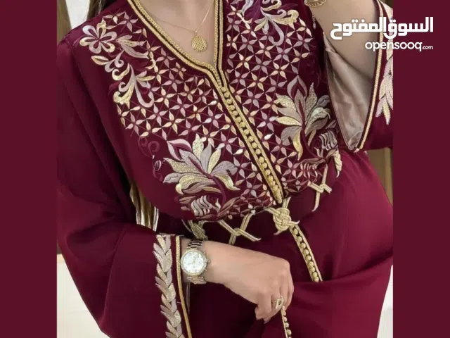 قفطان مغربي هماوي بطرز ربطي