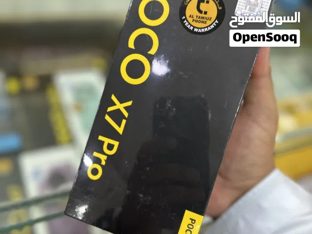 بوكو اكس 7 برو POCO X7 PRO ذاكره 512 رام 12