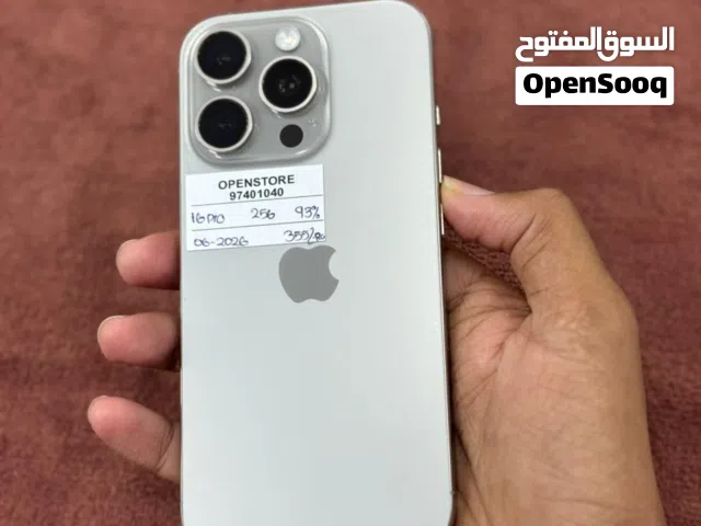 iPhone 16 pro- 256 GB - Perfect phone ,93% BH - Warranty 6/26