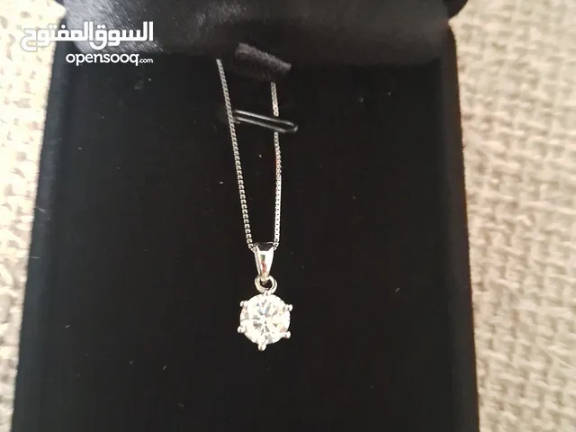 Diamond moissanite Necklace قلادة الماس مويسانايت