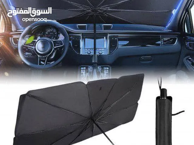 مظلة واقية من أشعة الشمس للسيارة سهل الاستخدام والتخزين مظلات حماية زجاج السيارة سهلة الفتح والإغلاق