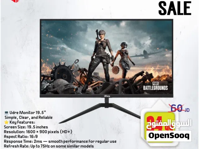 19.5" Other monitors for sale in Amman