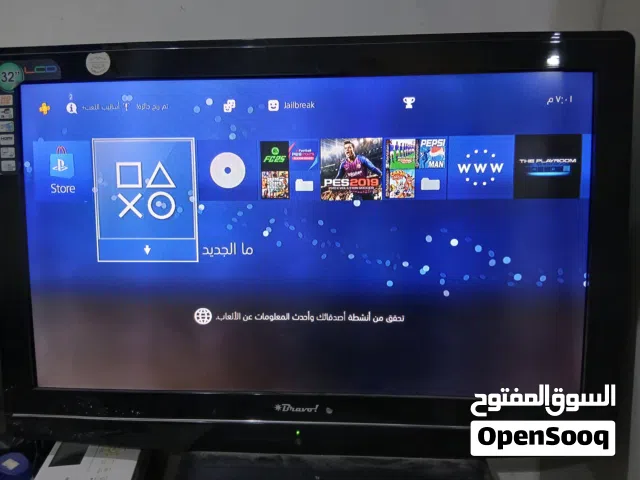 شاشه 32 بوصه لسه بالستيكر بتاعها