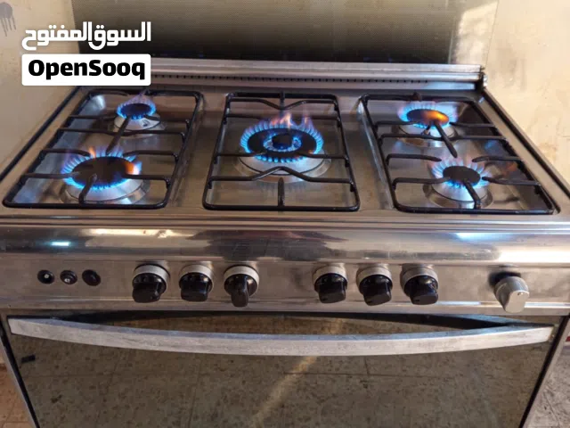 فرن غاز خمس عيون ستانلس ستيل  نوع يونيفرسال فخم